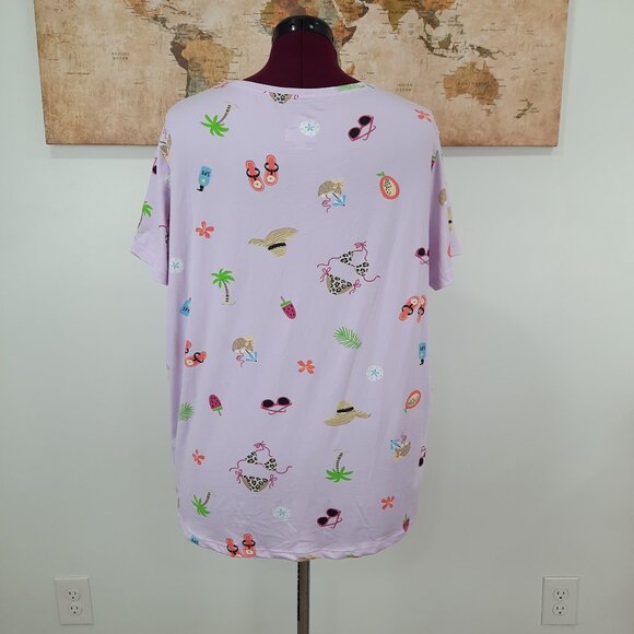 Summer themed pajama set - Secret Treasures brand - Picture 6 of 14